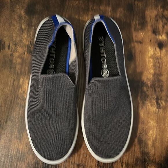 Rothy’s The Original Slip On Sneaker In Steel Grey Size 8 - Picture 3 of 9